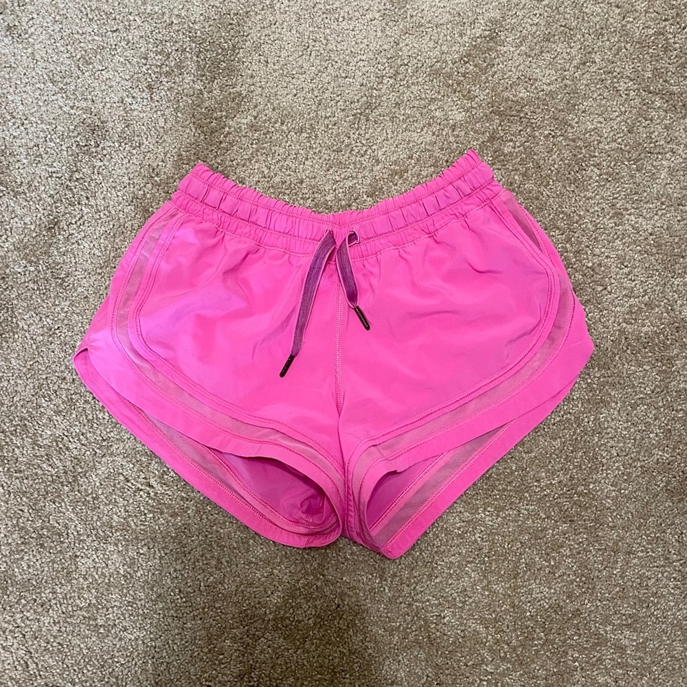 Pink Lululemon Shorts Size 4